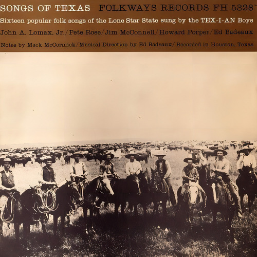 Canções em CD do Texas - Tex-i-an Boys
