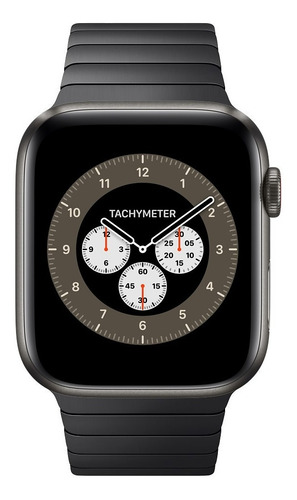Apple Watch Series 6 Titanium 44mm Space Gray Link Bracelet