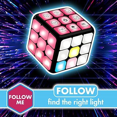 Unique Kids Flashing Cube Electronic Memory & Brain Game | J