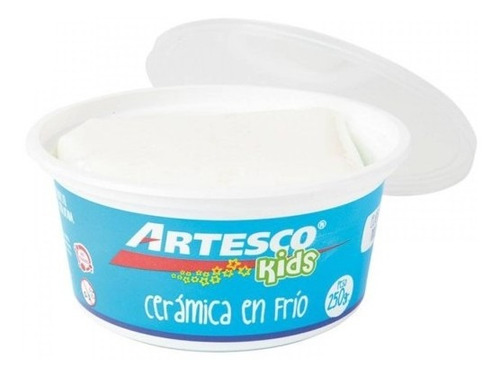 Imagen 1 de 3 de Cerámica En Frío | 250g | Artesco | Blanca