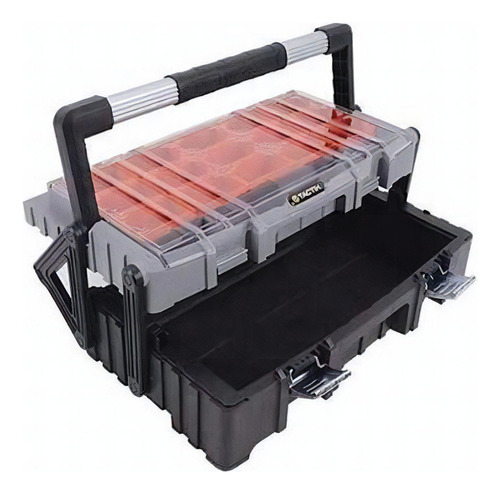Caja de herramientas Tactix 320300 de plástico 56cm x 59cm x 30.5cm