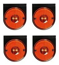 Comprar Kit Lanterna Suporte Bau Caminhao Carreta Carroceria Amarela