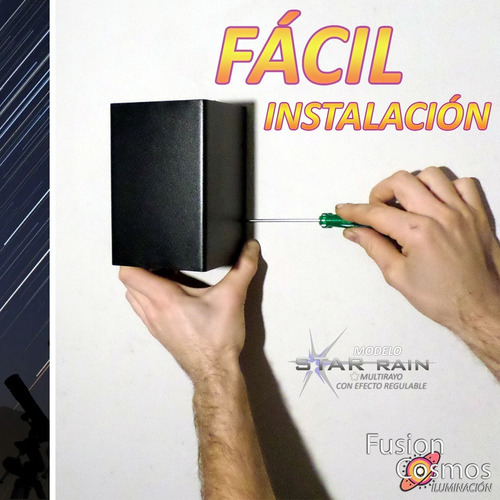 Imagen 6 de 10 de Artefacto Iluminación Superbrillante Efecto 10 Rayos X5un