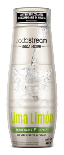 Soda Mixer Lima Limón | Sabores De Sodastream X 2 Unidades