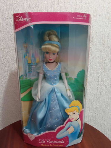 Muñecas De Porcelana Disney 7 Piezas Colección Princesas