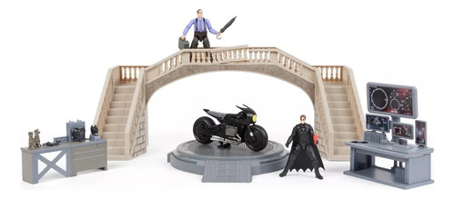 Baticueva Batman Set Juego Pelicula Baticiclo 50cm Batimoto