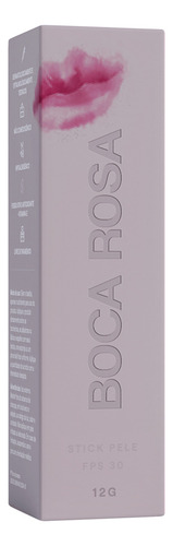 Base de maquiagem em em bastão Boca Rosa Stick Pele br38 Mista, Equilibrada, Seca, de Todos os Tipos, Sensível, Oleosa tom muito claro - 12mL 15g