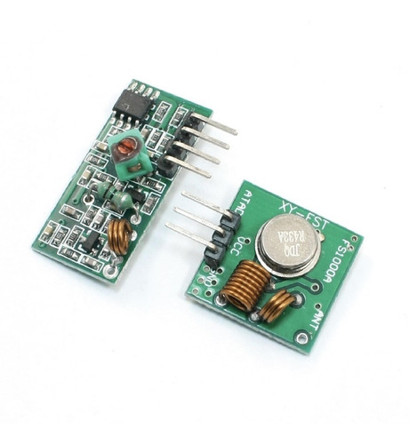 Link Rf Transmisor Receptor 2 Modulos 433 Mhz