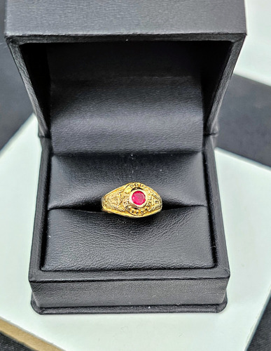 Anillo Oro 10k Mex Graduacion *primaria* X12 Amarillo 6 (Usado)