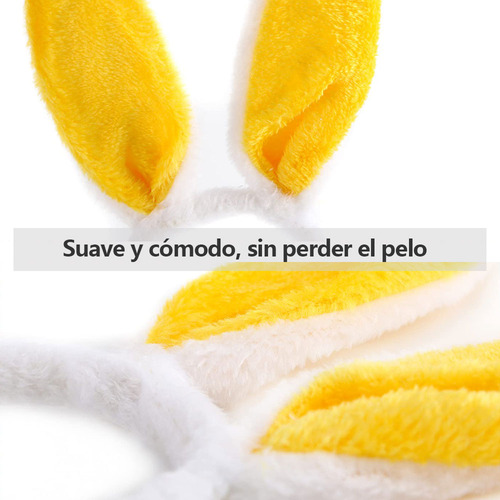20 Diademas Turbantes Orejas De Conejo Disfraz Pascua Fiesta