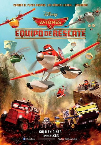 Poster Original Cine Aviones 2 (motivo 2)