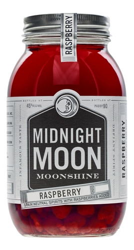 Imagen 1 de 4 de Whisky Midnight Moon Raspberry 750cc Triple Destilado
