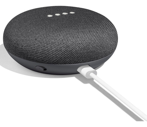 Google Home Mini con asistente virtual Google Assistant color charcoal 110V/220V