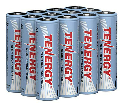 Batería Recargable Aa Tenergy, Batería Nimh Aa De Alta Capac