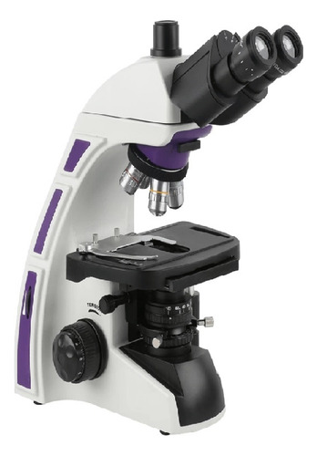 Microscópio Trinocular 1600x Infinito + Câmera 16mp Usb