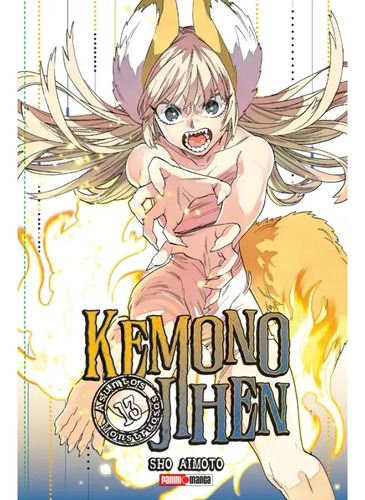Panini Manga Kemono Jihen: Asuntos Monstruosos N.13