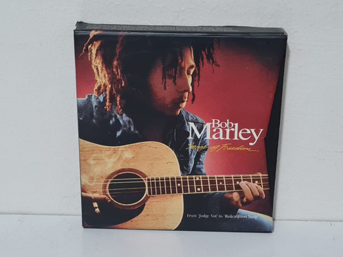 Box 4 Cds + Livreto Bob Marley -  Songs Of Freedom