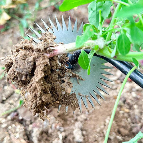 Herramienta De Deshierbe De Jardín De 360 Mango De Hierro