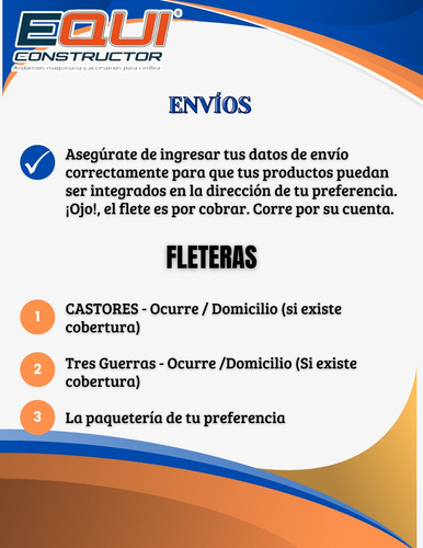 Moño O Separador Para Cimbra De 14 Cm