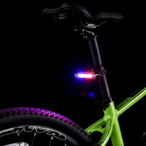 1 Juego De Luces Nocturnas Impermeables Para Bicicleta Con C
