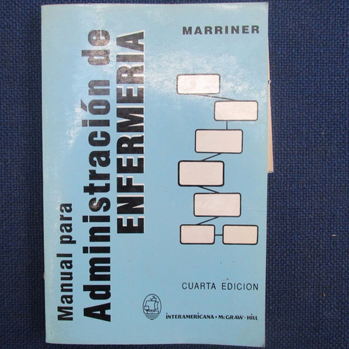 Manual Para La Administracion De Enfermeria, Marriner, Ed. M