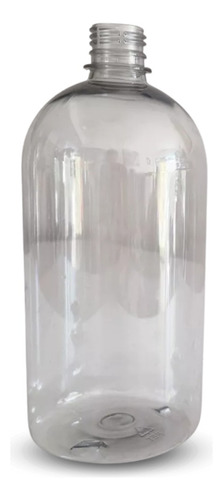 Botella Pet 1l Pack 25 Und Envase Transparente Reutilizable