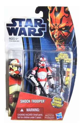 Star Wars Shock Trooper Figura 3,75  Movie Heroes