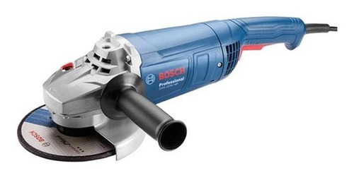 Esmerilhadeira Angular 7'' Gws 2200-180 2200w 127v - Bosch Cor Azul 110v