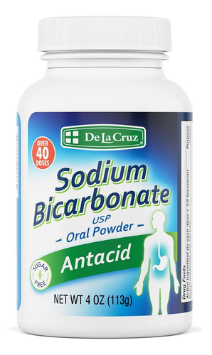 Bicarbonato De Sodio En Polvo Anti Acido De La Cruz