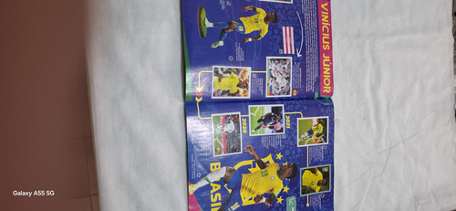 Nossa Seleção: Rumo Ao Qatar 2022 Álbum Capa Cartão Panini (Usado)