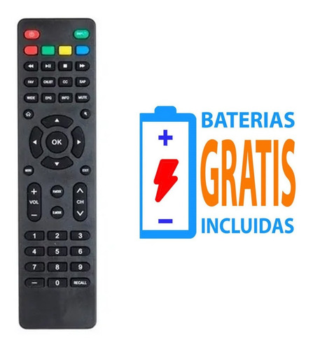 Control Remoto Compatible Polaroid Ptv3215iled Tv Pantalla