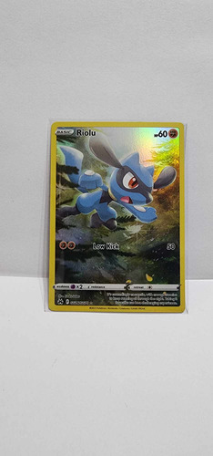 Tarjeta Carta Tgc Pokemon Go Violeta Pikachu Riolu Full Art