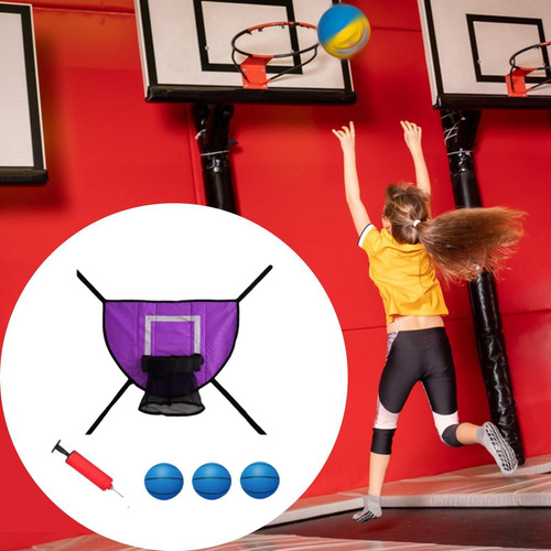 Juego De Accesorios Para Aro De Baloncesto Baloncesto Azul