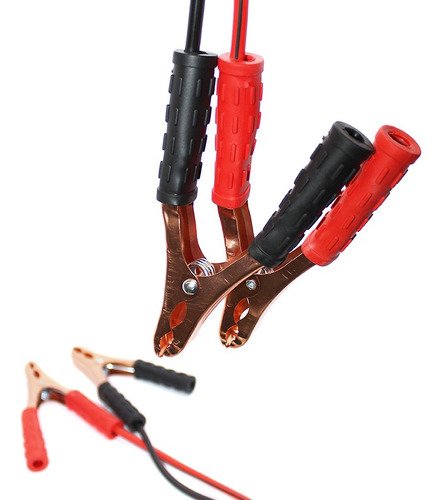 Cable Puente Bateria C/pinzas Para Autos