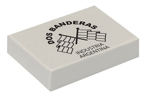 Imagen 5 de 5 de Goma De Borrar Lápiz 2 Banderas 3036 Pack X6 Planeta Juguete