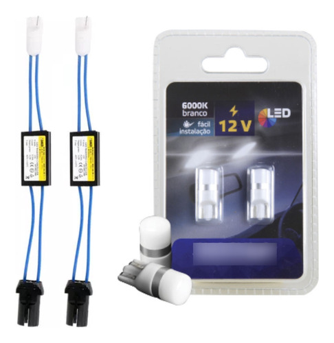 Kit Lampada Led H7 Farol Jetta 2013 2014 2015 Canbus