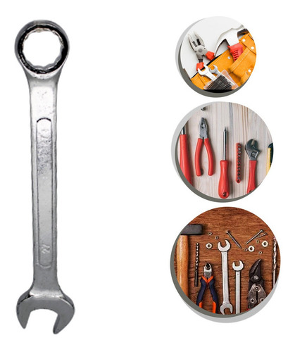 Imagem 3 de 5 de Chave Combinada De Ferro 30mm Reparos E Fixação 123útil