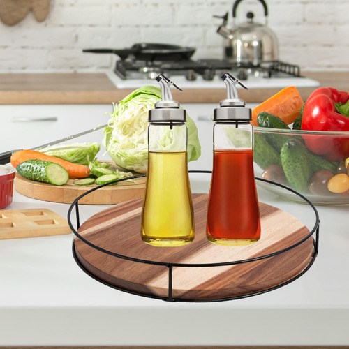 Bandeja Giratória De Armazenamento, Bandeja Decorativa 30cm