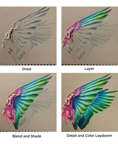 Juego De Lápices De Colores 120 Colores Para Dibujar Y Color