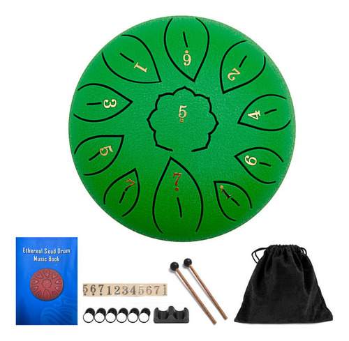 // Tambor Handpan Con Lengüeta De Acero, 11 Minitambores