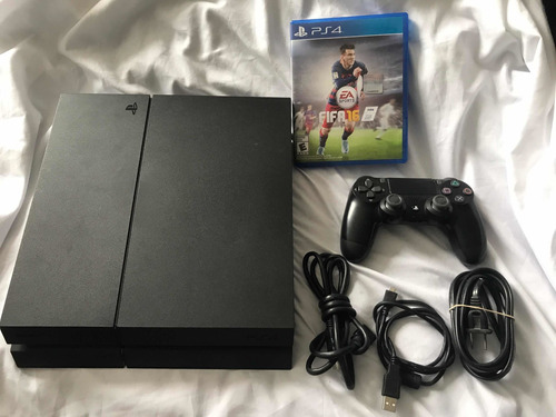 Play Station4  Ps4 Fat.    Negro 500 Gb 