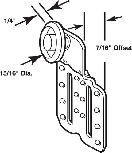 N 6830 - Conjunto De Puerta Corredera Para Armario Con Parte