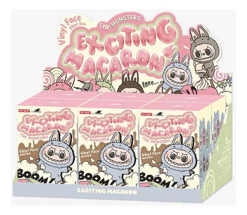 Labubu: Exciting Macaron ( Original Pop Mart) - The Monster