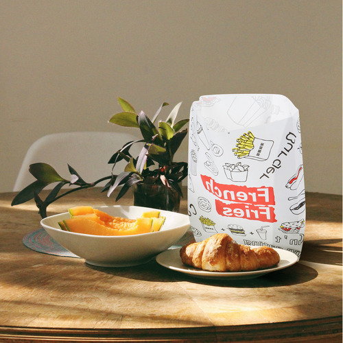 Fweaad Fc Papas Fritas En Bolsas De Papel A Prueba De Grasa