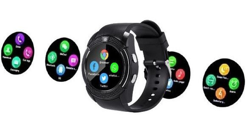 Relógio Smartwatch V8 Redondo Masculino ´´relogio Celular``