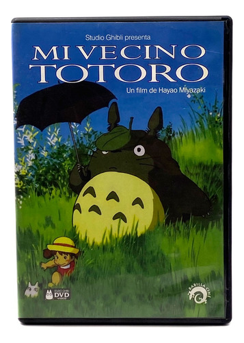 Dvd Película Mi Vecino Totoro / Studio Ghibli 1988 Excelente