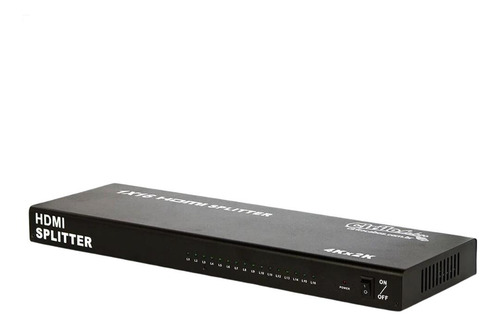 Kit 10 Splitter Distribuidor Hdmi 1x16 4k 2k 3d