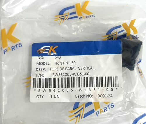 Tope Burro Horse Ek 150 Original Empire Keeway