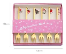Comprar Set De Mini Cubiertos X 6 Pzs (cucharitas O Tenedorcito)
