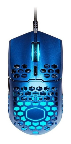 Mouse Gamer Cooler Master Mm711 Acero Azul